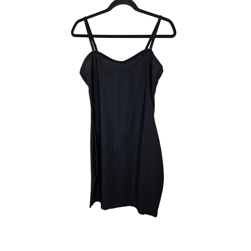 Assets By Spanx Black Slip Adjustable Straps Grunge Shapewear Plus Size 1X